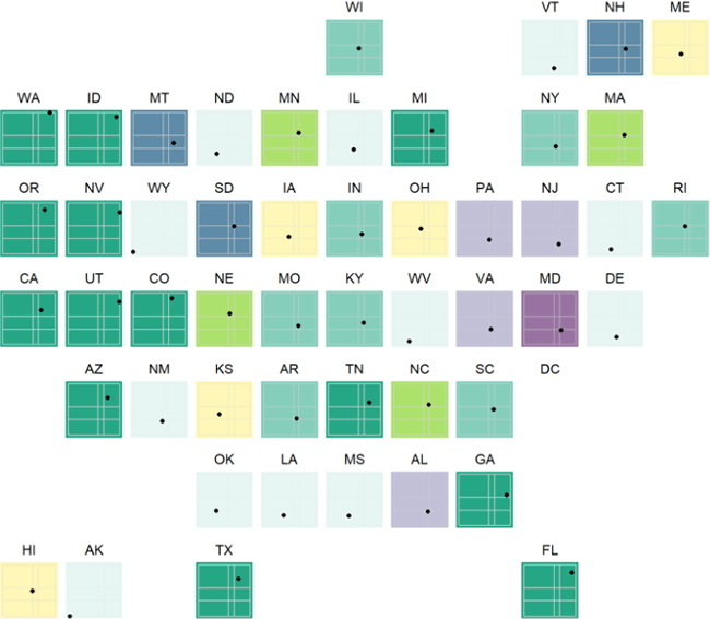 Tile Grid Maps