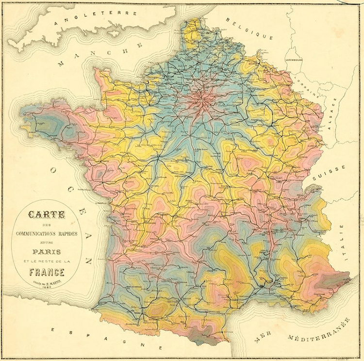 isochrone maps