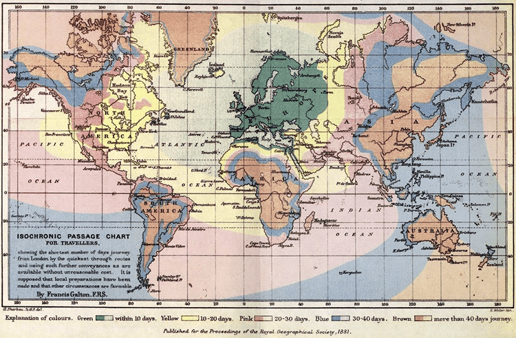 isochrone maps