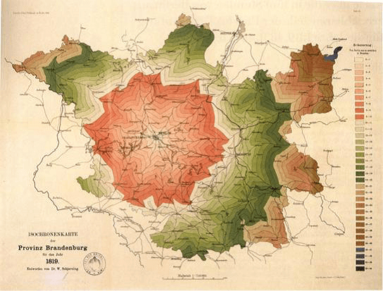 isochrone maps