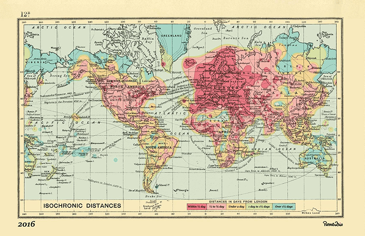 isochrone maps