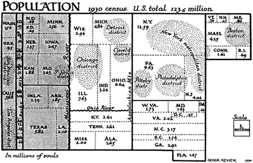 Raisz Cartogram