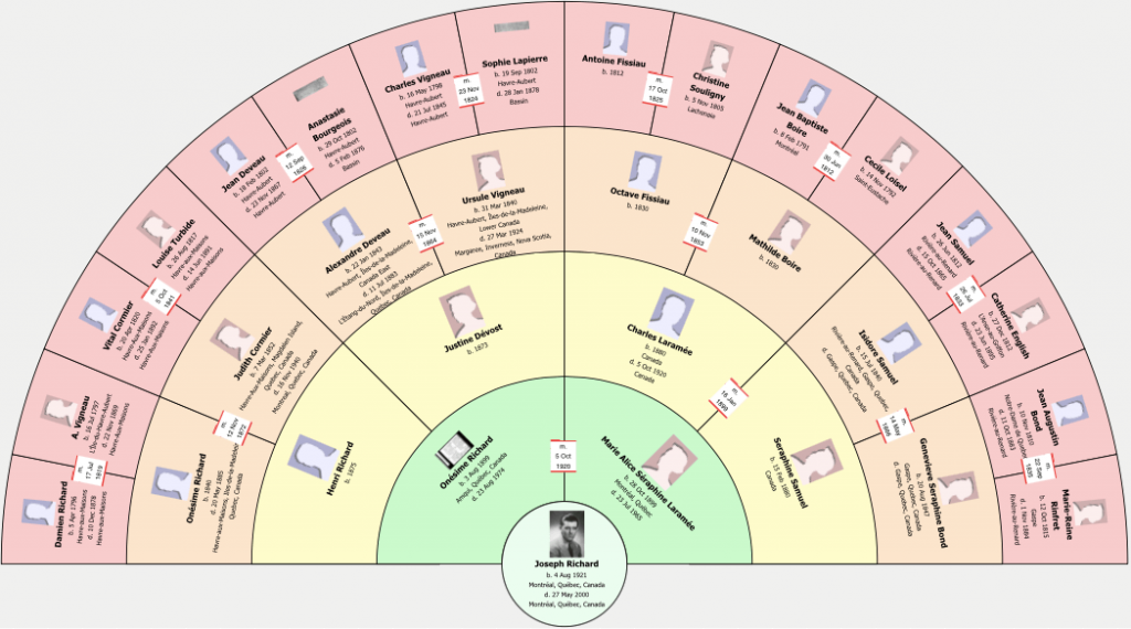 Genealogy Fan Chart